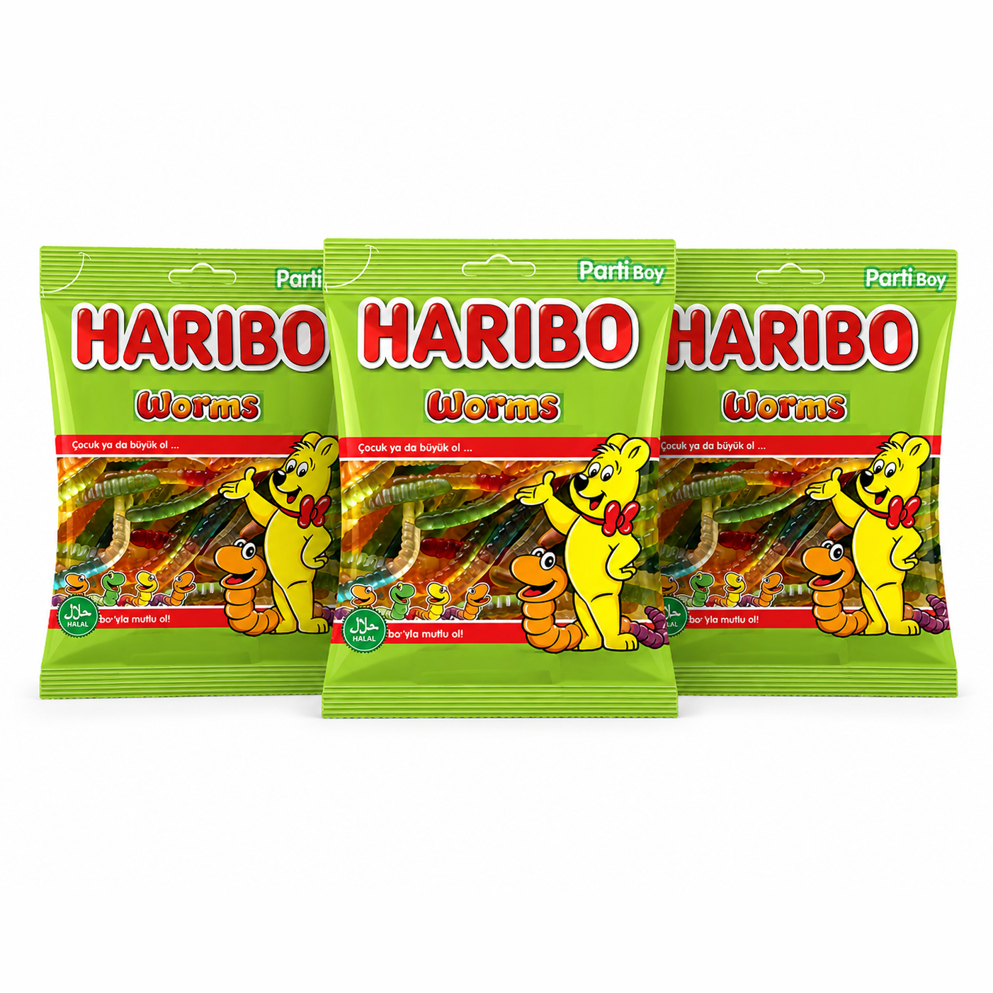 Haribo Mix Worms (Halal)